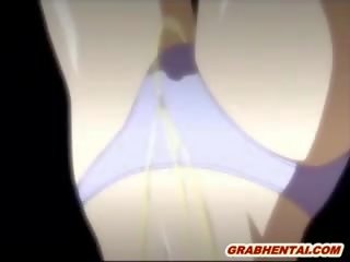 Gagging Hentai Maid With Bigboobs Gets Ass Injection And