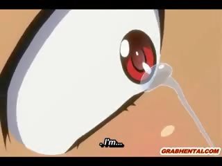 Hentai elf gets jago susu filling her throat by kampung monsters