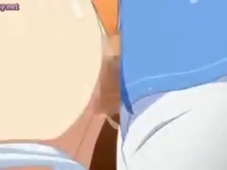 Anime call girl Covered In Sperm