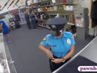 Mademoiselle Police Officer Fucked By Pawnkeeper Inside The Pawnshop