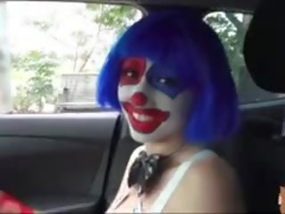 Grand beguiling Clown Gives A Head And Fucked
