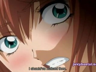 Anime redhead gets pounded from behind mov
