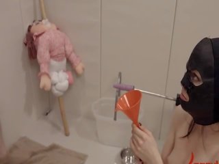 Extreme dildo anus dirty video with rope BDSM teacher