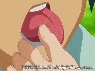 Stopa fetysz i robienie loda w hentai klips