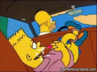 Simpsons perhe likainen video-
