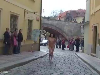 Spectacular Public Nudity With Crazy femme fatale Nikol Vanilla