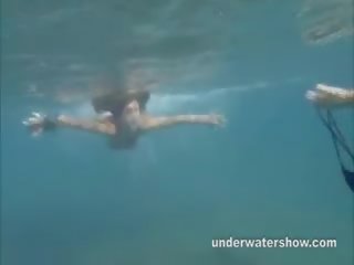Julia And Masha Are Swimming Nude In The Sea