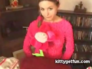 Kitty Get Fun: pretty teen amateur cunt