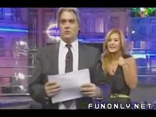 Trdlo slip na argentinský televize