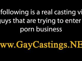 Gaycastings ranch hunk auditions for sex video