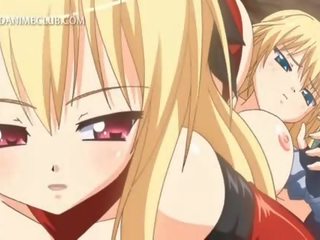 3d anime sixtynine com loira maravilhosa lésbica adolescentes