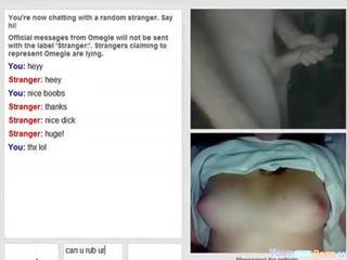 Nipples Get Hard Over A Big cock On Omegle