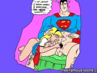 Superman und supergirl orgien