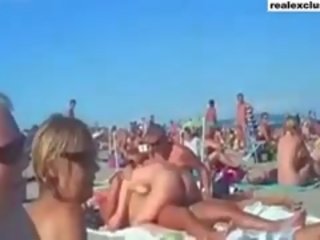 Publike lakuriq plazh qejfli e pisët film në verë 2015
