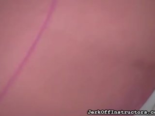 Imponente pelosa rosa fessura vista
