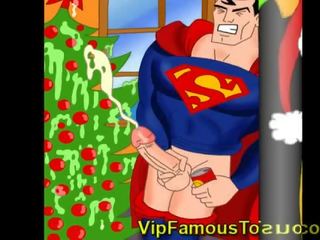 Famous cartoon heroes Christmas x rated clip