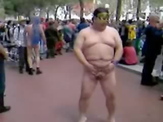 Fat Asian buddy Jerking On The Street film