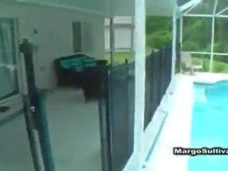 Stepmom fucked on the poolside Margo Sullivan