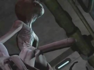 3d animação alienígena abduction 1