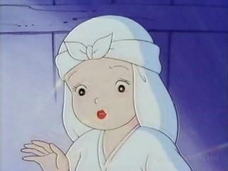 Гол аниме монахиня като x номинално клипс за на първи време