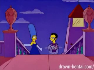 Simpsons pagtatalik video - marge at artie afterparty