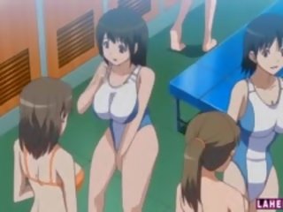 Big Titted Hentai femme fatale In Swimsuit Gets Fucked