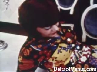 Vintāža netīras video 1970s - matainas vāvere lassie ir sekss saspraude - laimīgs fuckday