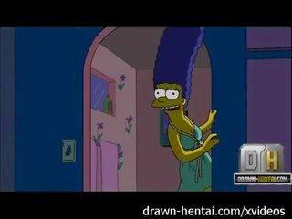 Simpsons x 정격 영화 - 성인 클립 밤