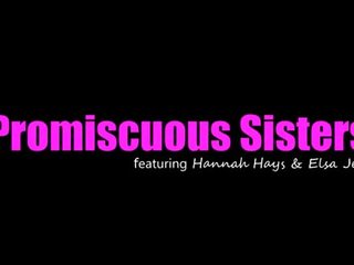 Brattysis - elsa jean,hannah hays - promiscuous αδελφές