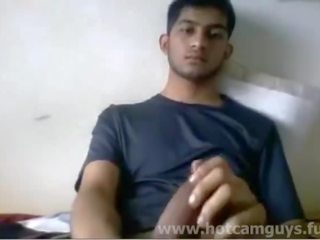 Tremendous attractive Indian stripling Jerks off on Cam