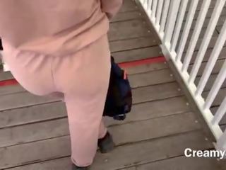 I barely had time to walet first-rate cum&excl; risky publik reged video on ferris wheel - creamysofy