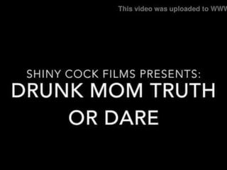 Drunk Mom's Truth or Dare part one Starring Jane Cane and Wade Cane from Shiny dick shows