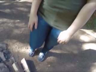 Izgubljen hiker ljubica dobi zajebal in je analno kremna pita